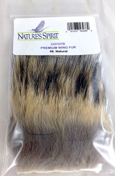 nature's spirit coyote hair fly tying