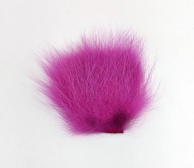 Nature's Spirit Dyed Coyote Premium Wing Fur Fluorescent Hot Pink Hair, Fur