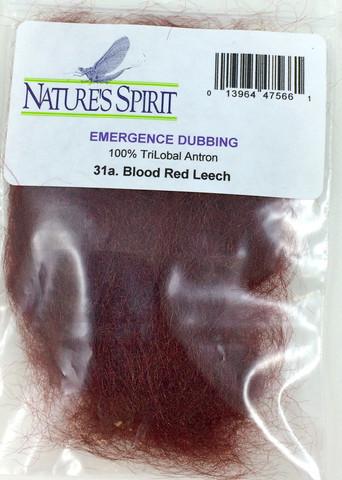 Nature's Spirit Emergence Dubbing Blood Red Leech Dubbing