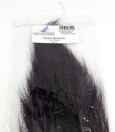 Nature's Spirit Select Bucktail Claret Hair, Fur