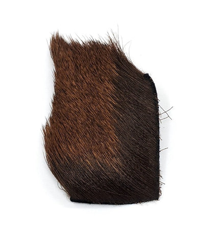 Nature's Spirit Select Cow Elk 2" x 3" Brown Hair, Fur