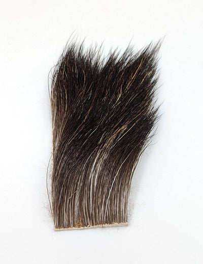 Nature's Spirit Speckled Moose Body Hair 2" x 3" Natural Hair, Fur