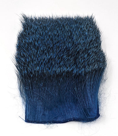 Nature's Spirit Spinning Deer Hair Dyed 3" x 4" Bright Blue Hair, Fur