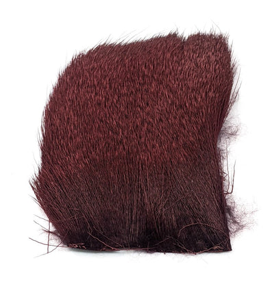Nature's Spirit Spinning Deer Hair Dyed 3" x 4" Claret Hair, Fur