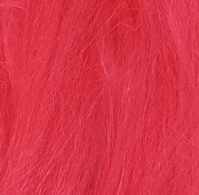 Nature's Spirit Synthetic Yak Hair Fluorescent Hot Pink Flash, Wing Materials