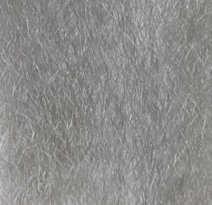 Nature's Spirit Synthetic Yak Hair Silver Gray Flash, Wing Materials