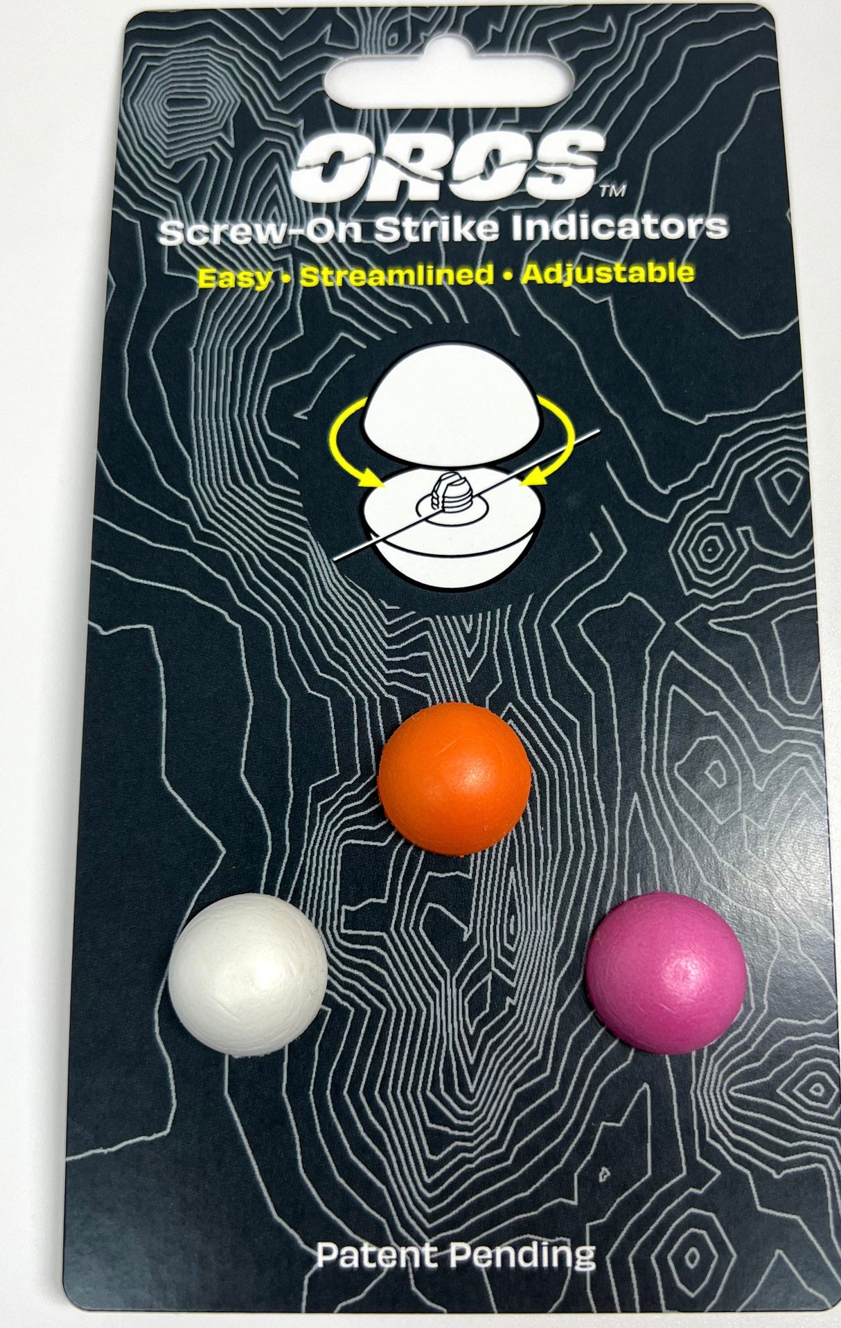 Oros Strike Indicator 3-pack Multi-Color Small Strike Indicators