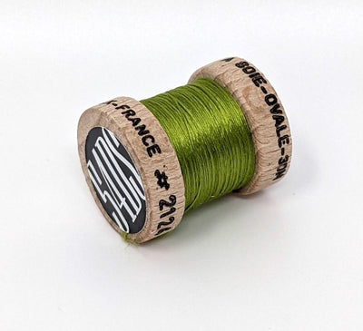 Ovale Pure Silk Floss #2124 Light Green Threads