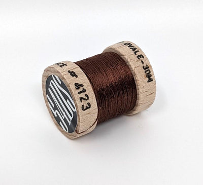 Ovale Pure Silk Floss #4123 Brown Threads
