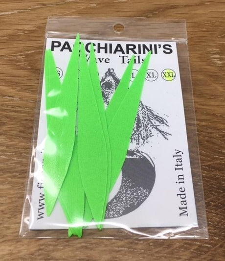 Pacchiarini's Wave Tails FL Chartreuse