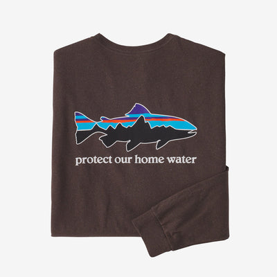 Patagonia M's Long Sleeve Home Water Trout Responsibili-tee Clothing