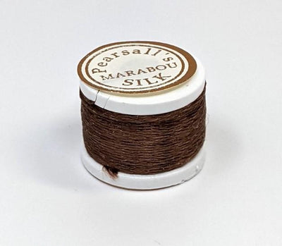 Pearsall's Marabou Silk Floss Brown Threads