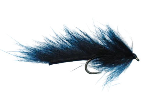Pine Squirrel Leech Black / 10 Trout Flies