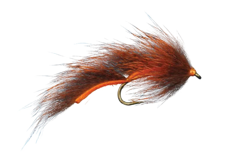 Pine Squirrel Leech Orange / 10 Trout Flies