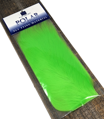 Polar Fibre Chartreuse Flash, Wing Materials