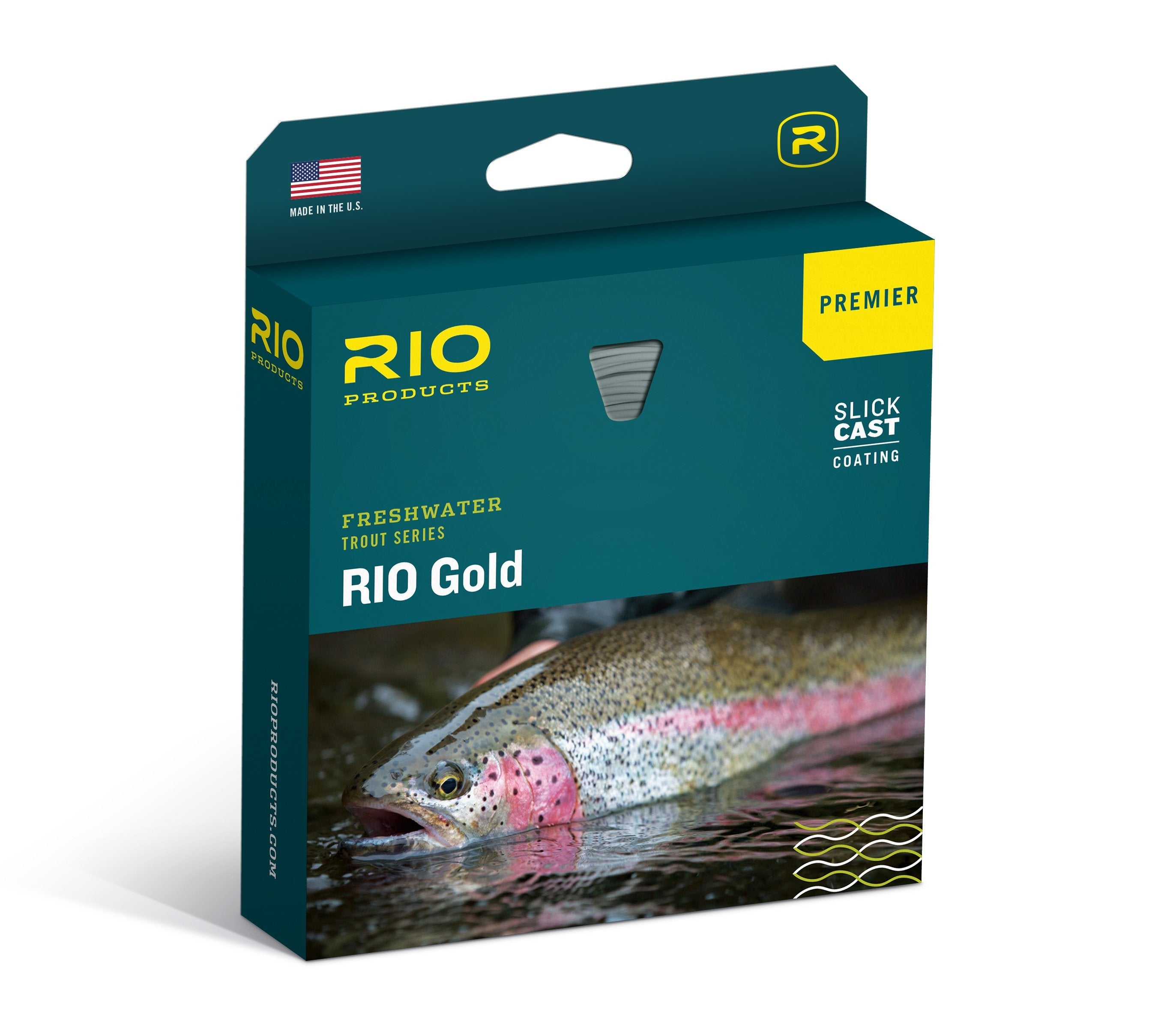 Rio Gold Fly Line (Premier) WF6F / Moss/Gold