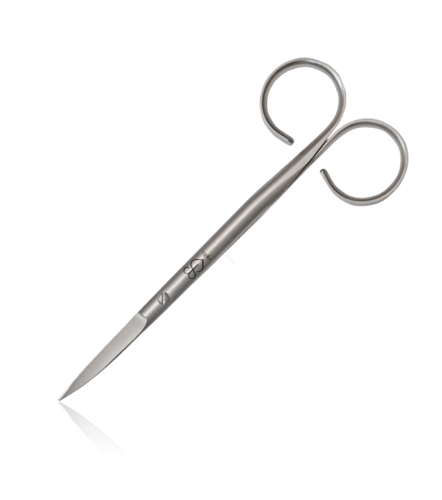 Renomed Fly Tying Scissors FS6 Large - Curved Pointed Fly Tying Tool
