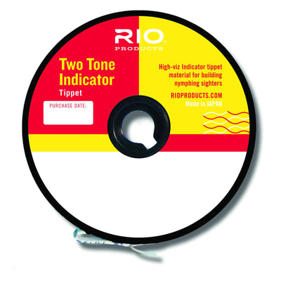 Rio 2-Tone Indicator Tippet pink yellow euro nymphing