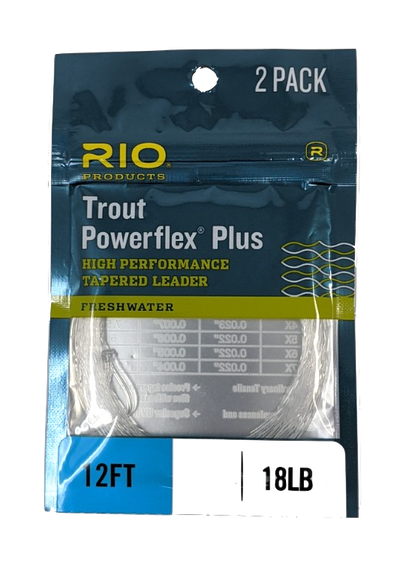 Rio Powerflex Plus 12' Leader 2-Pack Leaders & Tippet