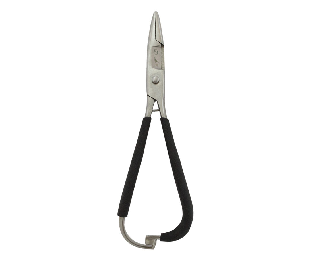 Rising Ultralight Tool 6" Black Forceps