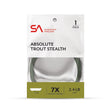 Scientific Anglers Absolute Trout Stealth Leader 7.5' 3x Leaders & Tippet