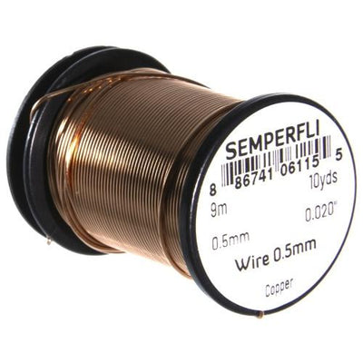 Semperfli Tying Wire 0.5mm Copper Wires, Tinsels