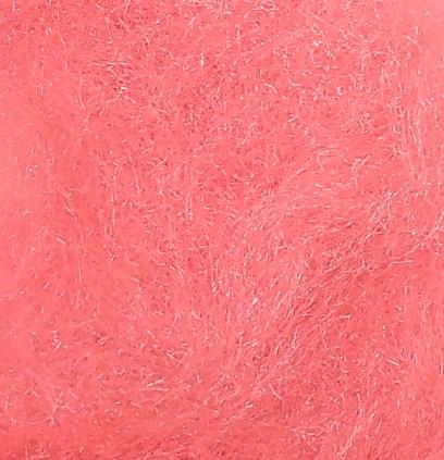 Senyo's Laser Hair Dubbing Bright #77 Fl Salmon Pink Dubbing