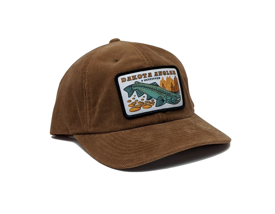Shop Logo Patch Corduroy Dad Cap (c25-CO) Bright Brown Hats, Gloves, Socks, Belts