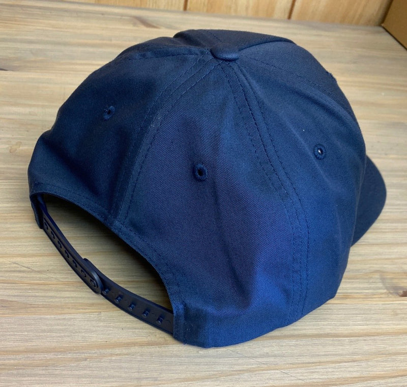 Shop Logo Patch Cotton Snapback Cap (c55-CT) Hats, Gloves, Socks, Belts