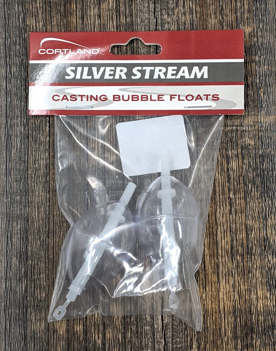 Cortland Line Company Silver Stream Casting Bubble Floats