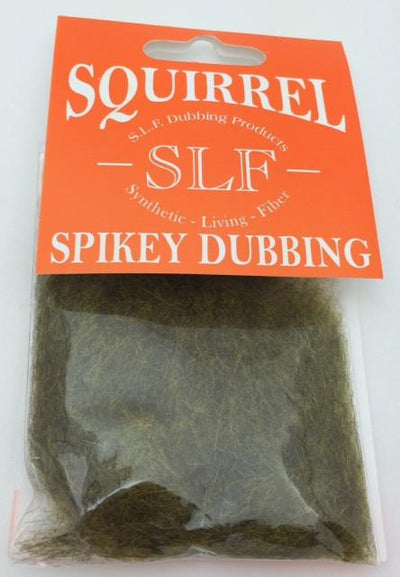 SLF Squirrel Dubbing Olive Dubbing