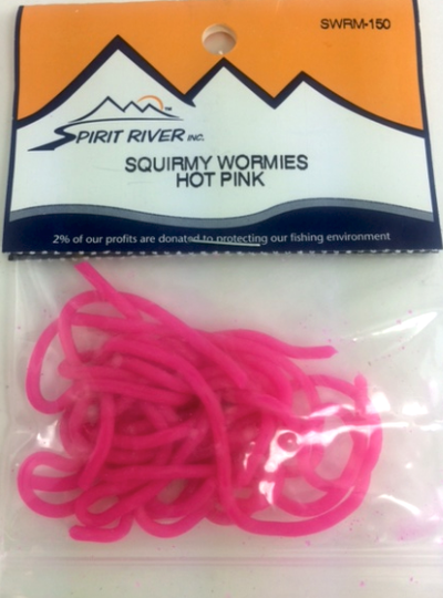 Squirmy Wormie Hot Pink
