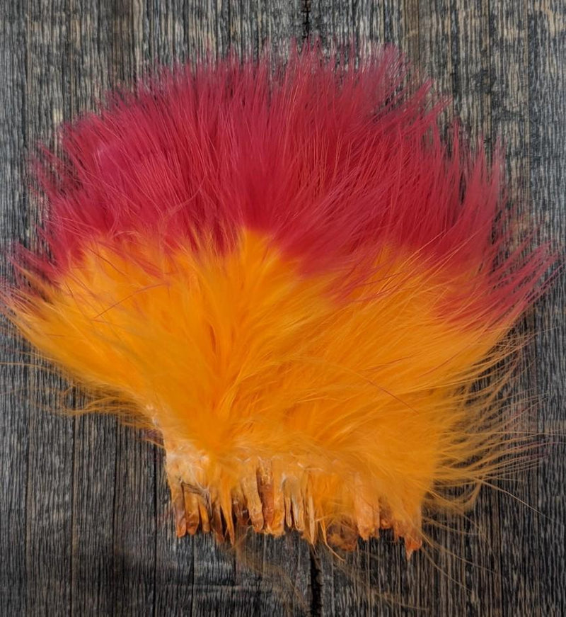 Spirit River Tiny Tip Marabou Fl Orange Hot Red Saddle Hackle, Hen Hackle, Asst. Feathers