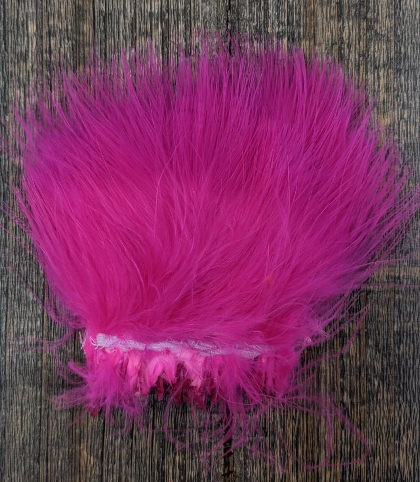 Spirit River Tiny Tip Marabou Hot Pink Cerise Saddle Hackle, Hen Hackle, Asst. Feathers