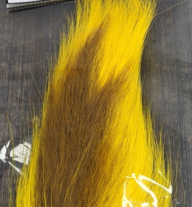 Spirit River UV2 Select Bucktail Lemon Yellow Hair, Fur