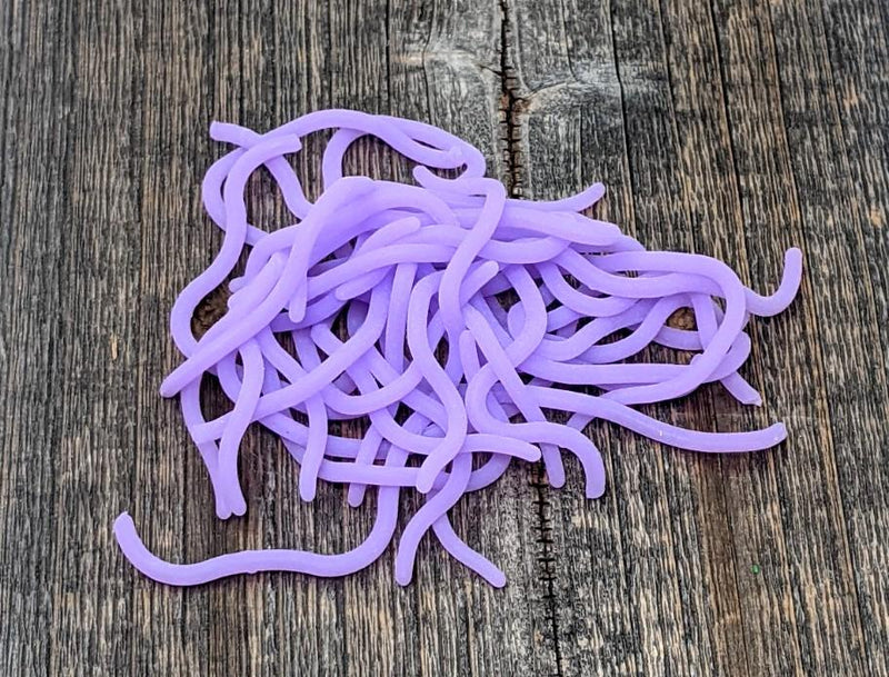 Squirmitos Squiggly Worm Material Violet 