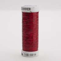 Sulky Metallic Thread 250 yd. Spool Holoshimmer Christmas Red #6014 Wires, Tinsels