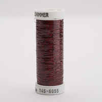 Sulky Metallic Thread 250 yd. Spool Holoshimmer Cranberry #6055 Wires, Tinsels