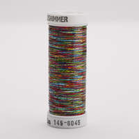 Sulky Metallic Thread 250 yd. Spool Holoshimmer Multi Dark #6045 Wires, Tinsels