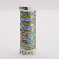 Sulky Metallic Thread 250 yd. Spool Holoshimmer Multi Light #6046 Wires, Tinsels