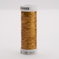 Sulky Metallic Thread 250 yd. Spool Holoshimmer Orange #6031 Wires, Tinsels