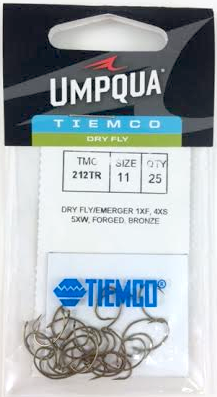 Tiemco TMC 101 Dry Fly Hooks - 16