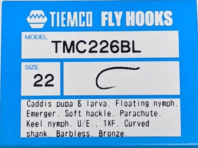 Tiemco 226BL Hook 100 Pack