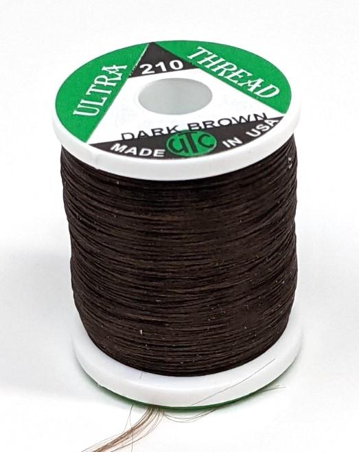 Ultra Thread 210 Denier Dark Brown Threads