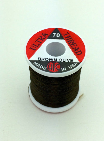Ultra Thread 70 Denier Brown Olive Threads