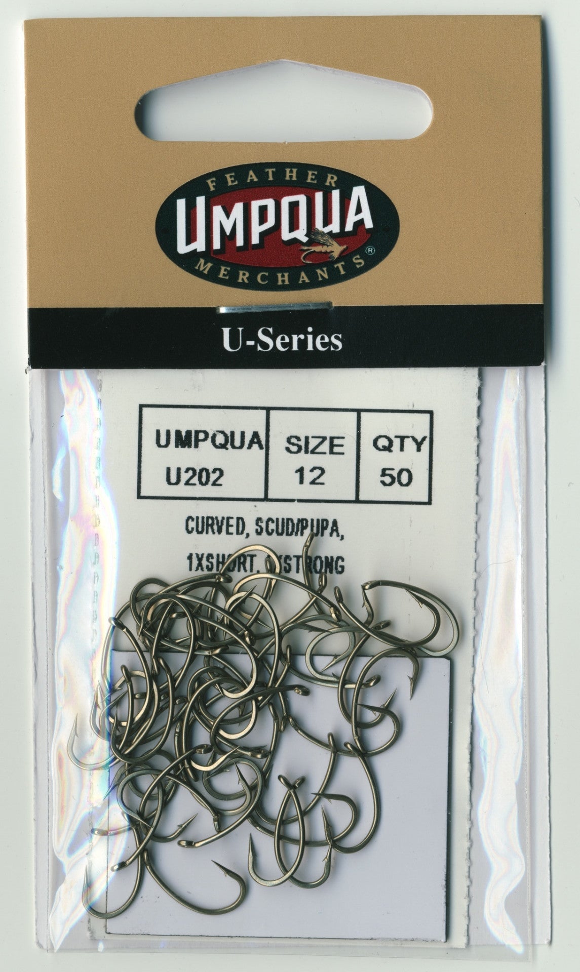 Umpqua U-Series U202 Fly Tying Hooks - 18