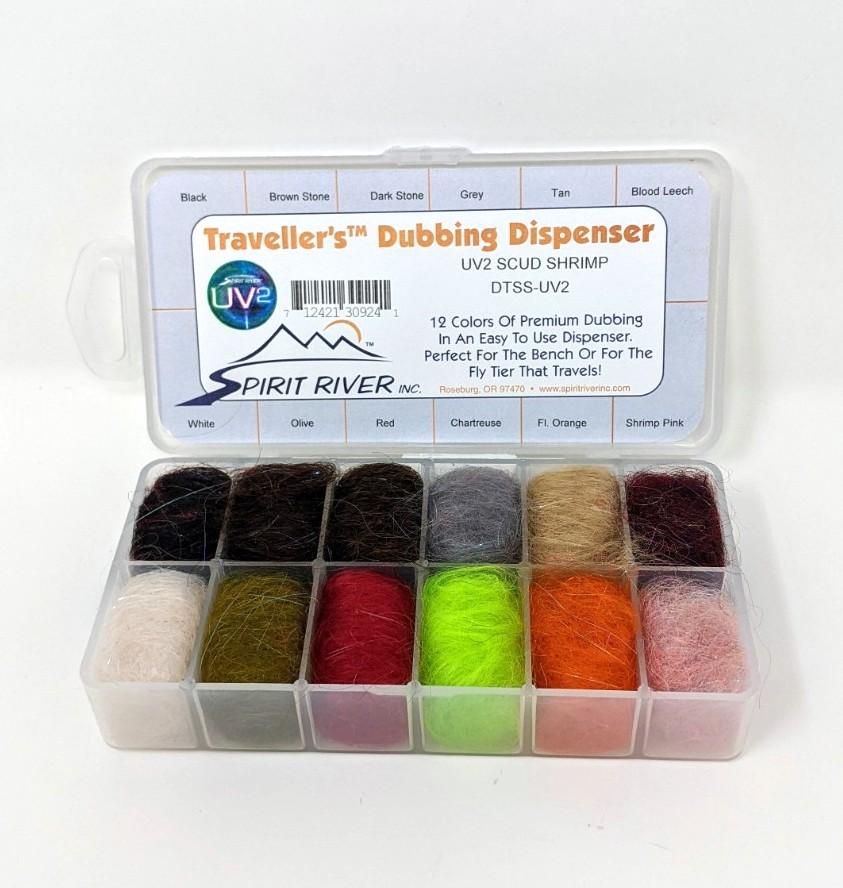 UV2 Scud Shrimp Dubbing Assortment Dubbing