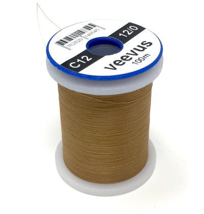 Veevus 12/0 Tying Thread #369 Tan Threads