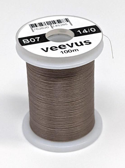 Veevus 14/0 Tying Thread #106 Dun Threads