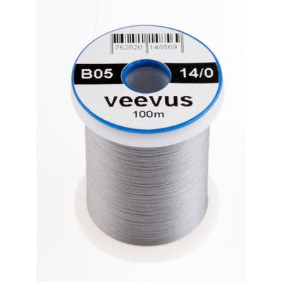 Veevus 14/0 Tying Thread Gray #165 Threads